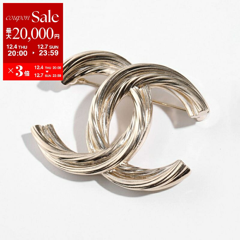 楽天市場】CHANEL シャネル Bicolor CC Brooch ブローチ メタル ココ