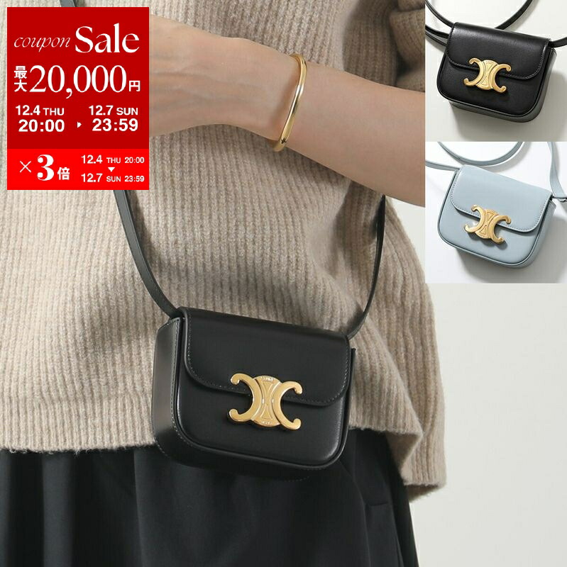 楽天市場】CELINE セリーヌ ショルダーバッグ Mini Triangle ミニ