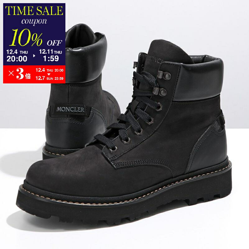 楽天市場】モンクレール ブーツ メンズ レースアップブーツ レザー