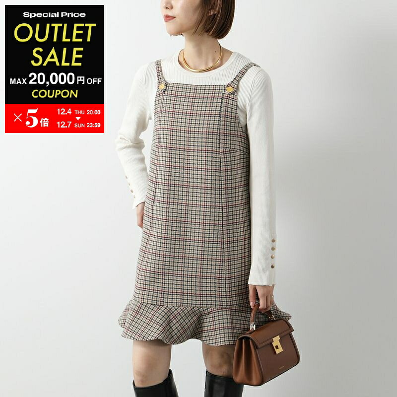 楽天市場】GANNI ガニー ワンピース 3D JACQUARD STRAP DRESS F7449