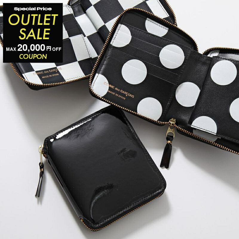 楽天市場】コムデギャルソン COMME des GARCONS 二つ折り財布 SA2100NE