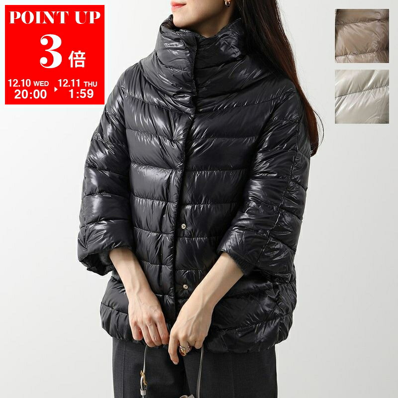 極美品/L✨艶やか꧁ヘルノ꧂ノーカラー　ライトダウンコート 40 ICONICO 楽天市場】HERNO ヘルノ ライトダウンジャケット PI1404D 12017