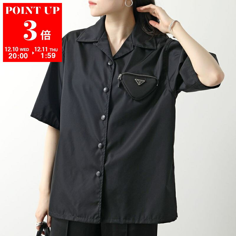 楽天市場】PRADA プラダ ポプリン シャツ P419G 1XV2 レディース