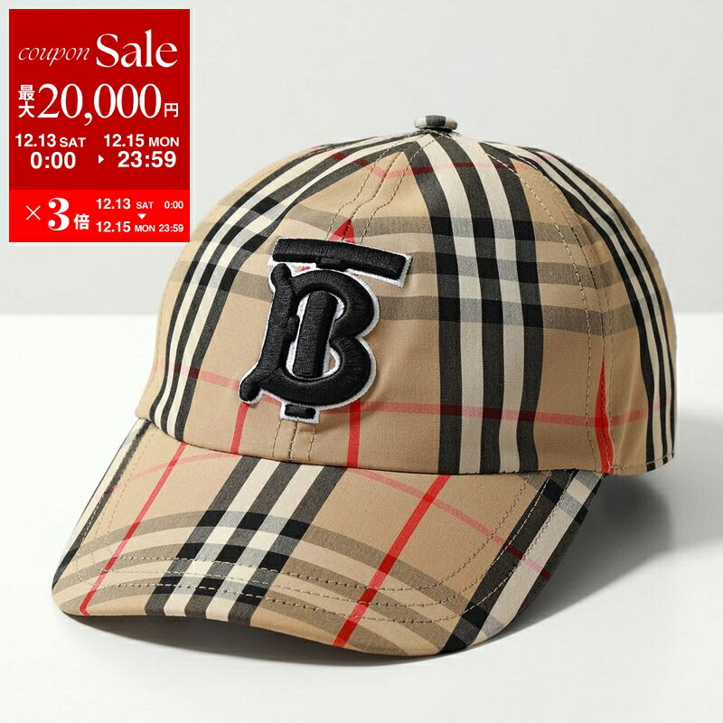 楽天市場】BURBERRY バーバリー ベースボールキャップ MH EKD APPLIQUE