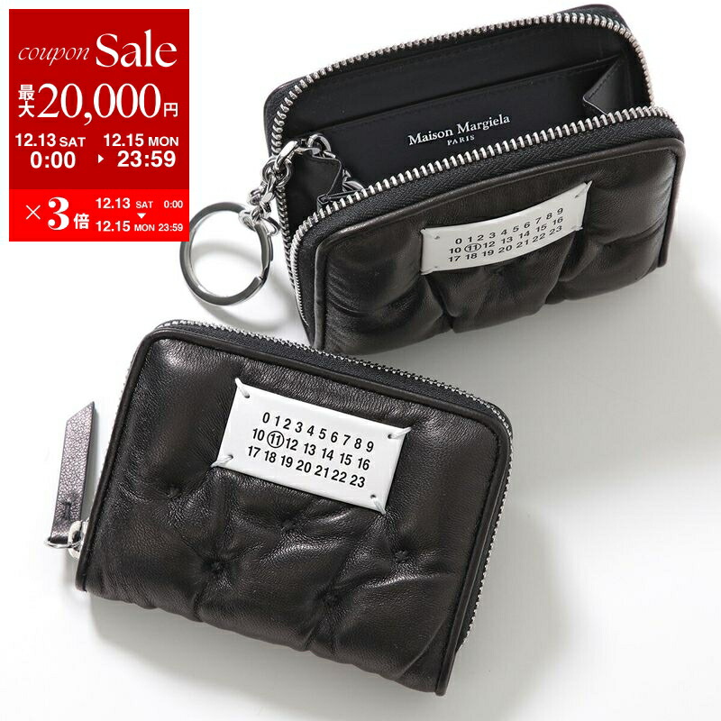 楽天市場】MAISON MARGIELA メゾンマルジェラ 二つ折り財布 Glam Slam