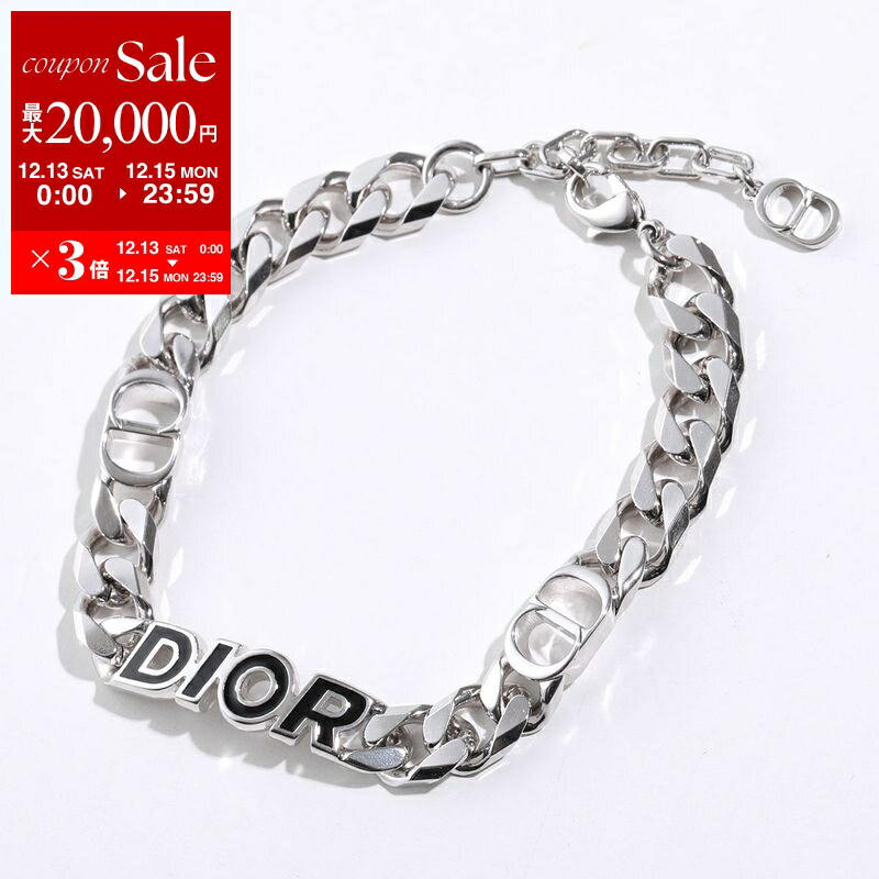 楽天市場】Dior ディオール ブレスレット B1611HOMMT メンズ チェーン