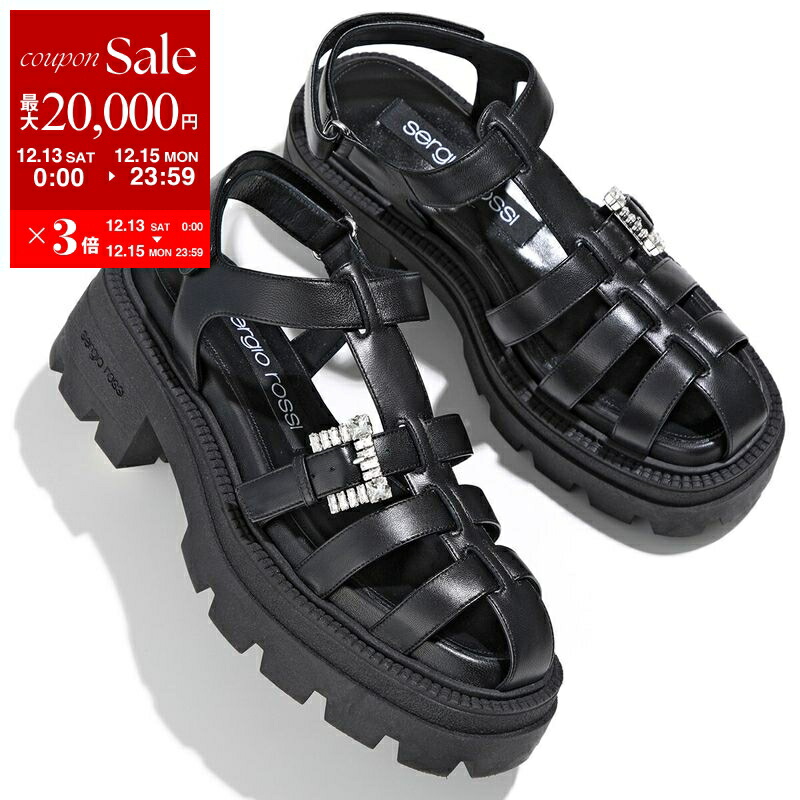 sergio rossi ホワイトストラップサンダル 超美品❗️セルジオロッシ ストラップサンダル