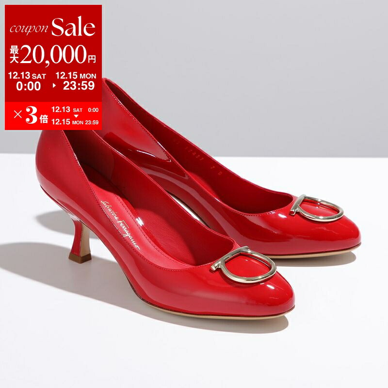 楽天市場】FERRAGAMO フェラガモ パンプス 724116 CARLADOTS