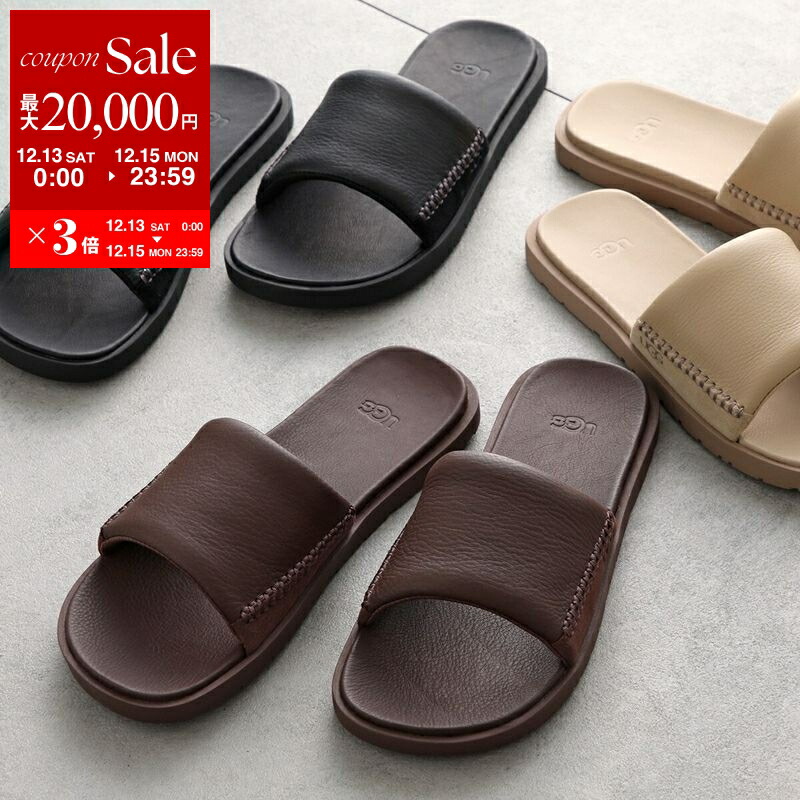 楽天市場】UGG アグ サンダル SEASIDE FLIP LEATHER 1102690 メンズ
