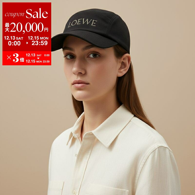 楽天市場】【国内正規品/ショップ袋付】LOEWE ロエベ キャップ デニム