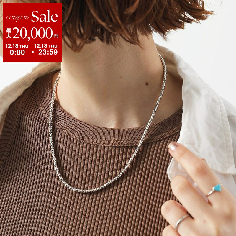 楽天市場】HARPO ハルポ Boule Necklace 18/5 45cm/18inch/5mm Navajo