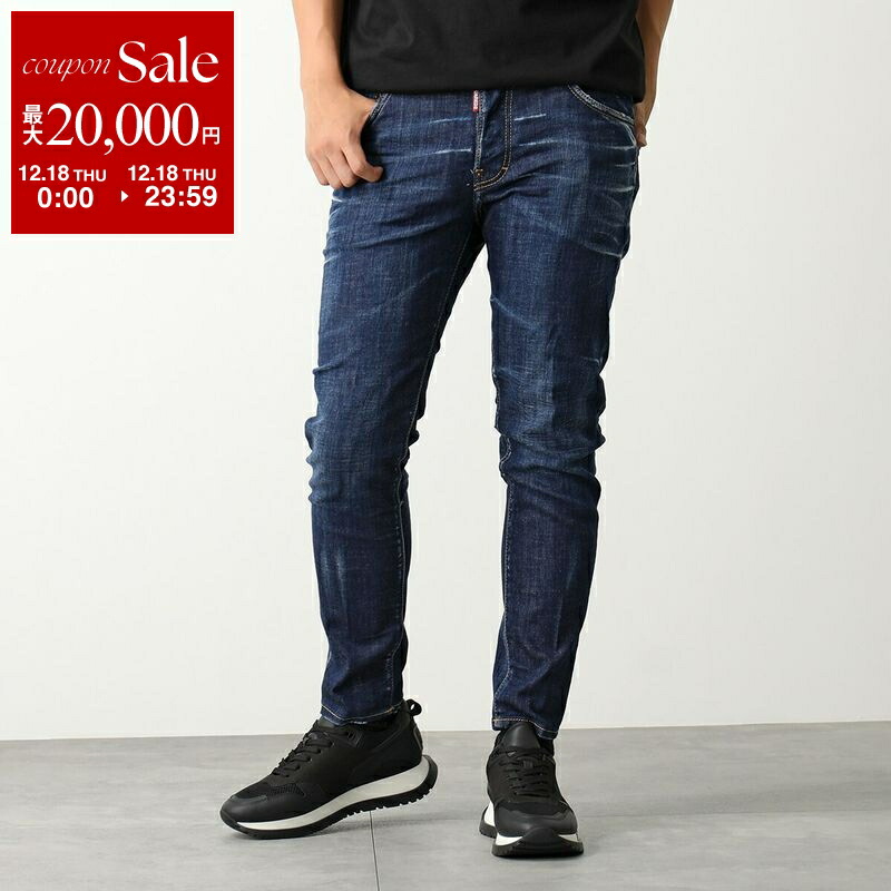 DSQUARED2 ダメージデニム　スキニー/slim jean 50 楽天市場】DSQUARED2 ディースクエアード ジーンズ Skater Jean