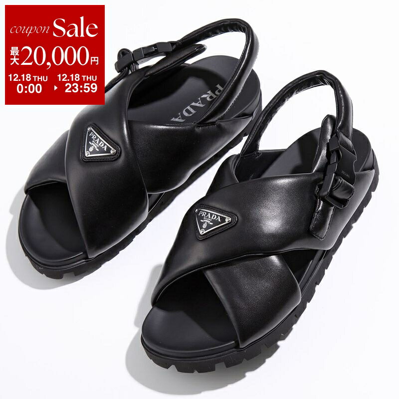 楽天市場】PRADA プラダ クリスクロスサンダル 2X3121 3LEM メンズ