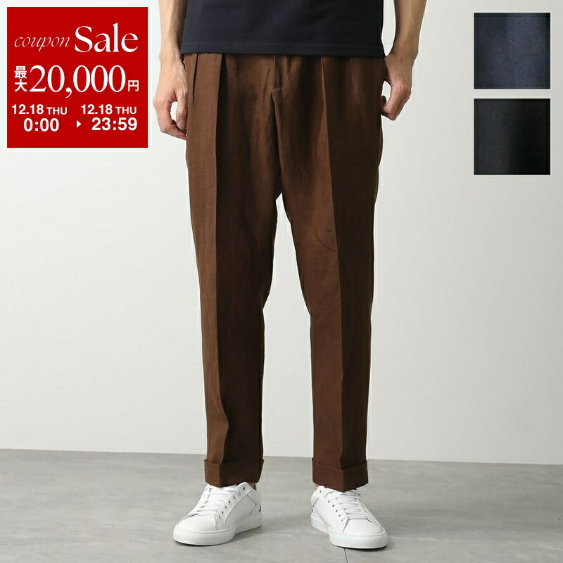 BERWICH　ベルウィッチ　SCOTCH　スコッチ　スラックス　ブラウン BERWICH（ベルウィッチ）SCOTCHスコッチ ウォッシャブルテクノウール