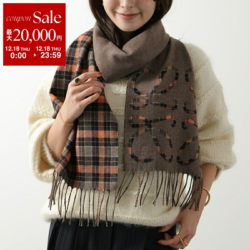 楽天市場】LOEWE ロエベ Mohair WoolStrip Scarf ストライプ モヘア