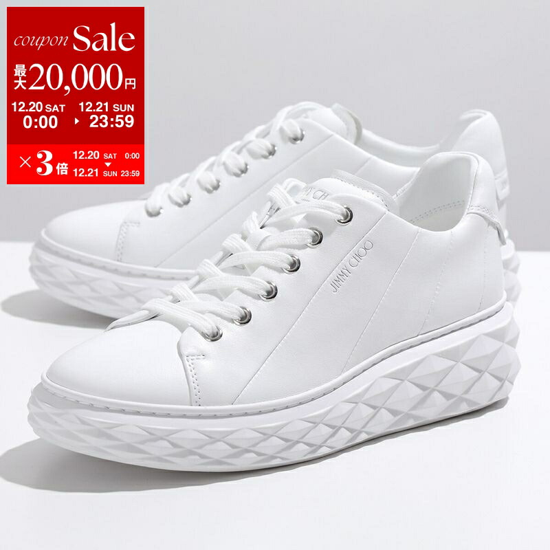 ジミーチュウ スニーカー　38 ダイヤモンド X II / M | トープレザー・スニーカー | ジミー チュウ