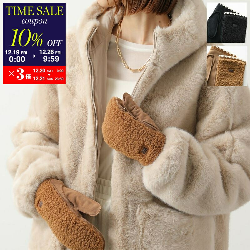 楽天市場】UGG アグ グローブ W EXPOSED SHEEPSKIN MITTEN エクス