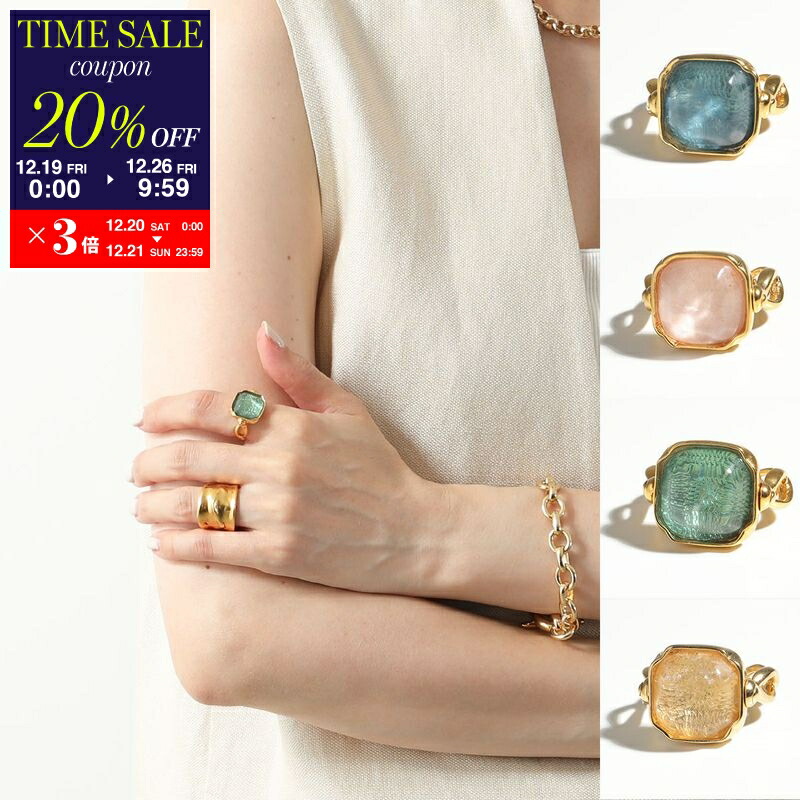 GOOSSENS Paris ロックストーン ネックレス GOOSSENS Paris(ゴッサンスパリ)】 Talisman Rock Crystal Necklace