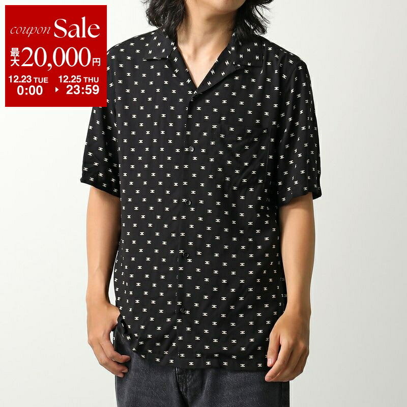 楽天市場】CELINE セリーヌ Hawaiian Shirts プリントビスコース