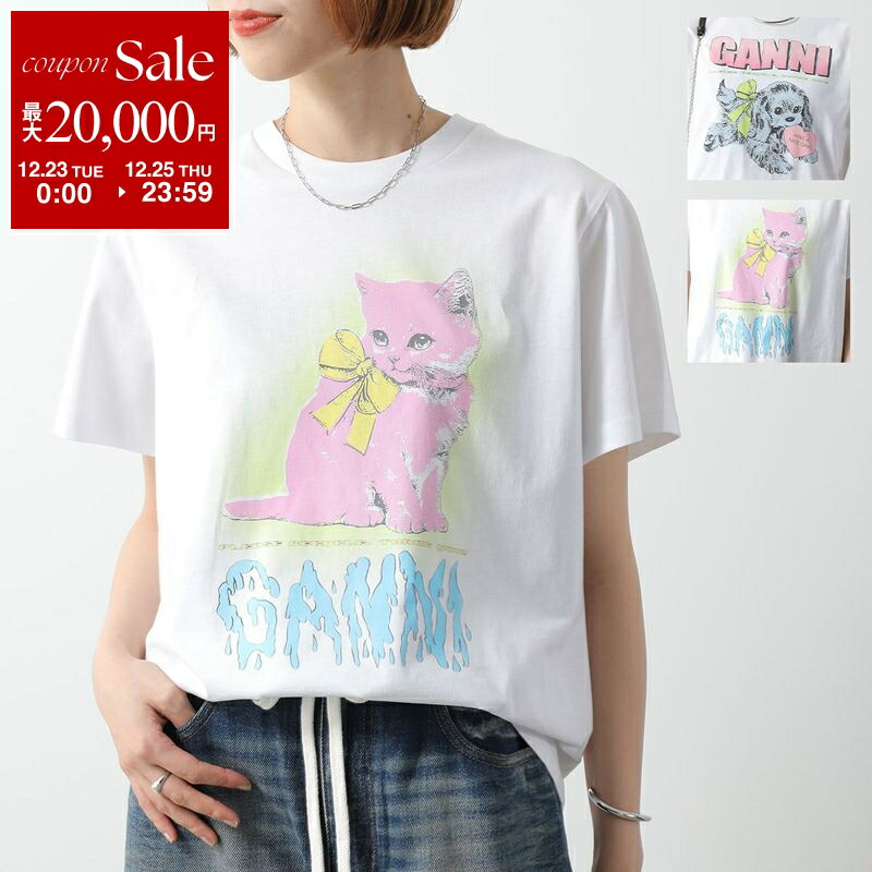 ganni tシャツ 楽天市場】【最大2万円OFFクーポン対象・12/23～25限定】GANNI ガニー
