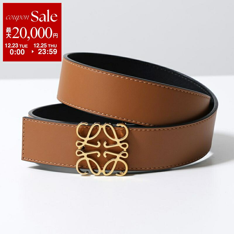 LOEWE ブラウンレザーベルト ロゴバックル 楽天市場】【最大2万円OFFクーポン対象・12/23～25限定】LOEWE ロエベ