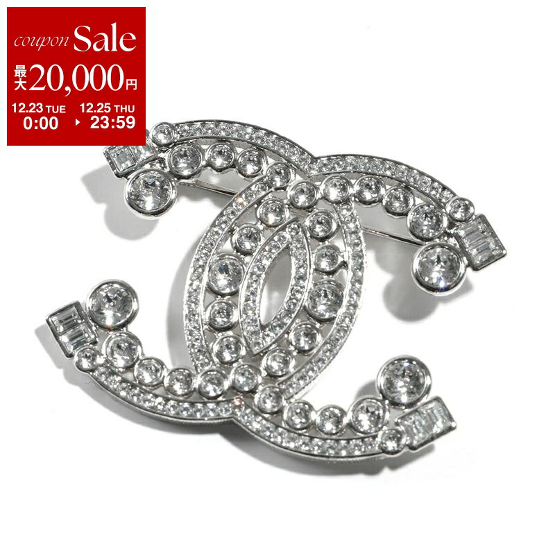 楽天市場】CHANEL シャネル Bicolor CC Brooch ブローチ メタル ココ