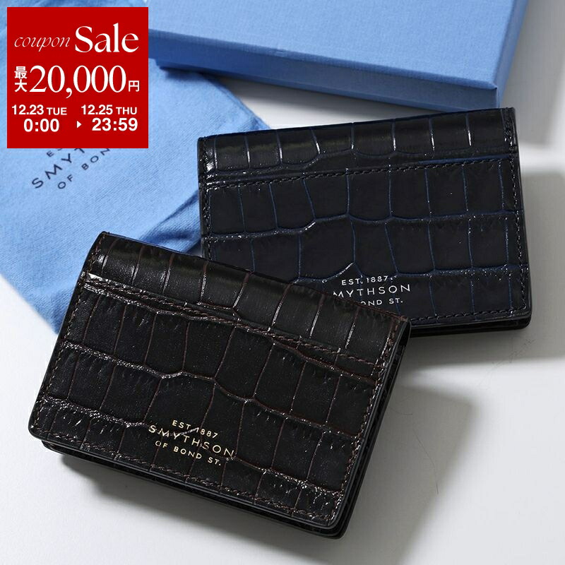 楽天市場】SMYTHSON スマイソン 二つ折り長財布 MARA SLIM COAT WALLET
