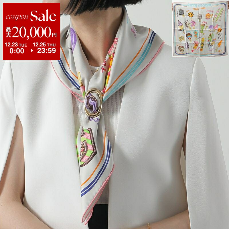 楽天市場】HERMES エルメス スカーフ ロザンジュ ミニ LOSANGE メンズ