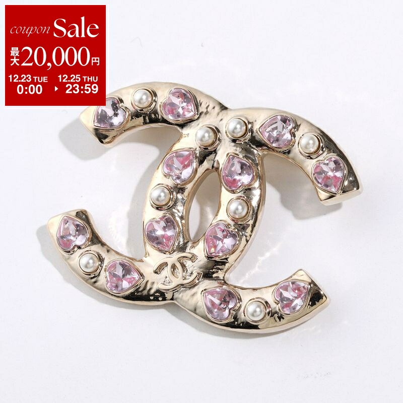 楽天市場】CHANEL シャネル Bicolor CC Brooch ブローチ メタル ココ
