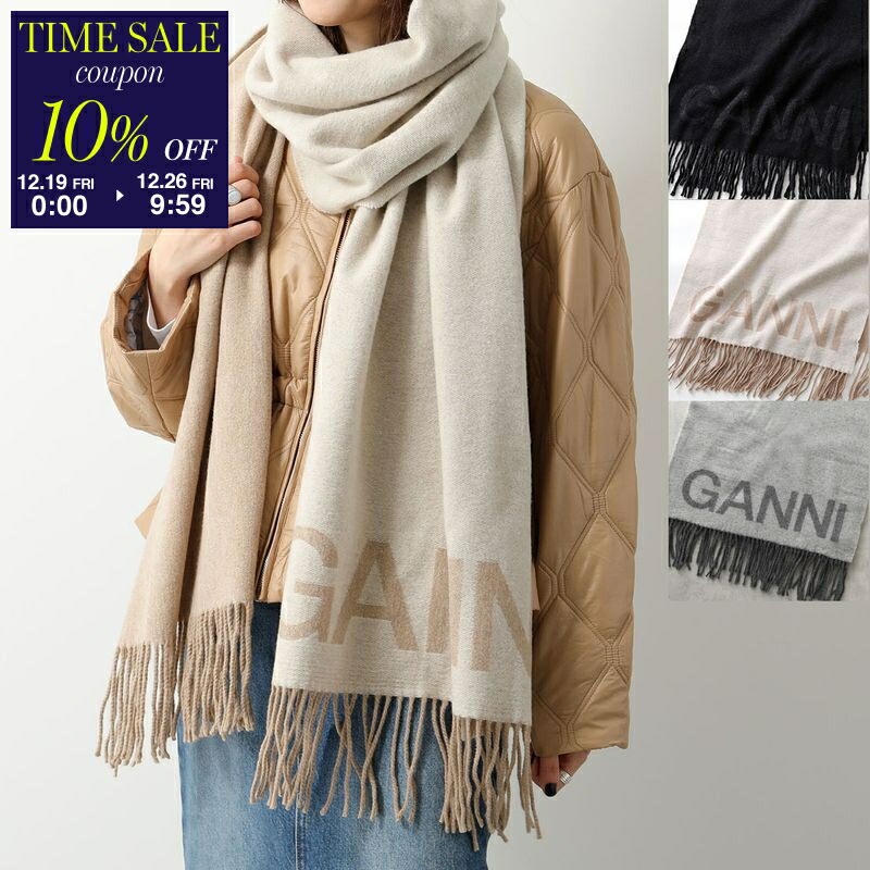 楽天市場】GANNI ガニー マフラー Mohair Gradient Scarf A5279 A5280