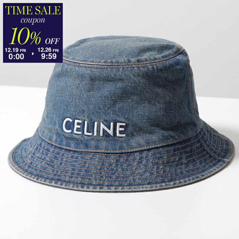 【貴行】CELINE 新作 春夏人気 バケットハット 大人カジュアル CELINE 新作 春夏人気 バケットハット 大人カジュアル 刺繍ロゴ