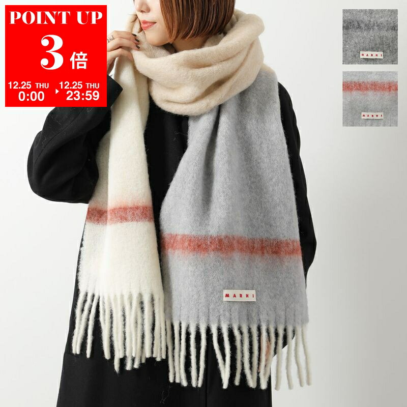 楽天市場】MARNI マルニ マフラー SCMC0144Y0 UAW060 レディース