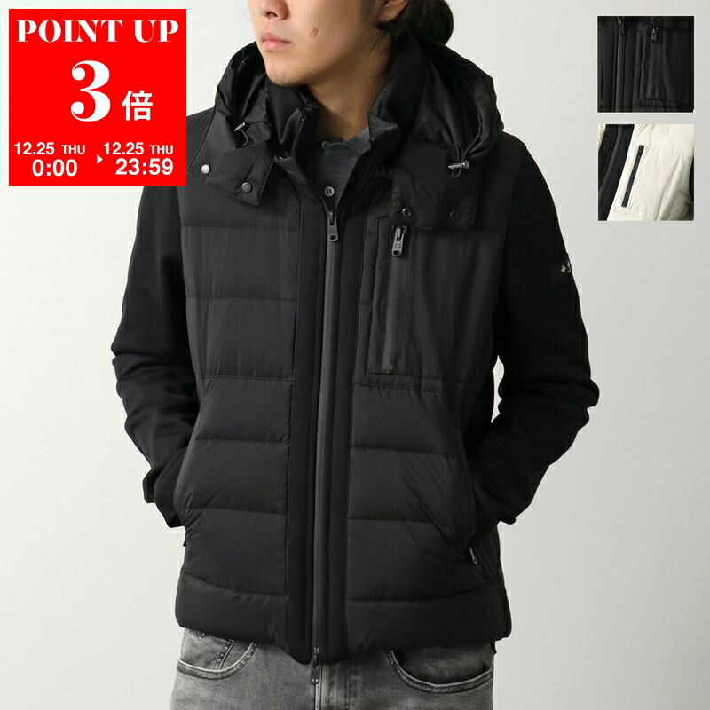 2回短時間着用　TATRAS タトラス　ダウン TATRAS (タトラス) フード着脱 ウールブレンド ショートダウン