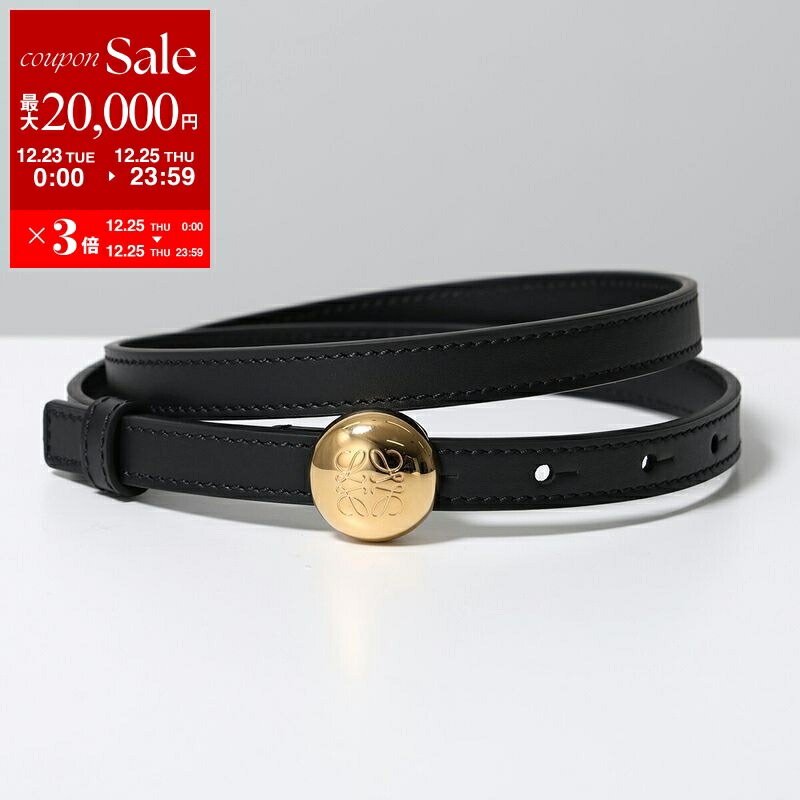 ロエベ　 アナグラムバックルベルト レザー　EUR85/100センチ　超美品 楽天市場】【サイズ限定特価】LOEWE ロエベ ベルト E619Z26X02