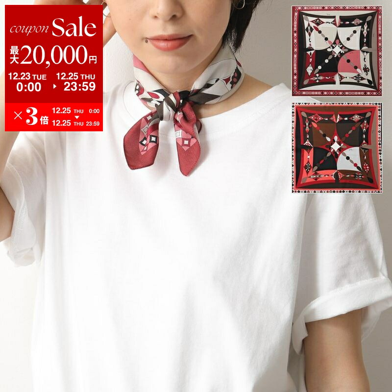 楽天市場】EMILIO PUCCI エミリオプッチ スカーフ Fiamme 3EGB22 3EC21