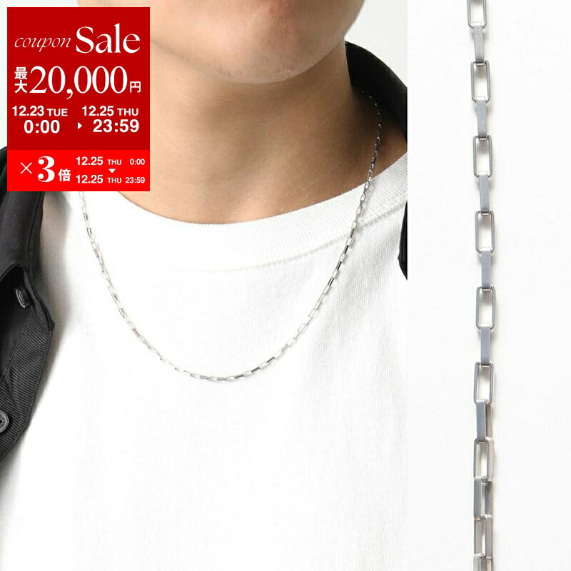 楽天市場】TOMWOOD トムウッド ネックレス Square Chain 24.5inch