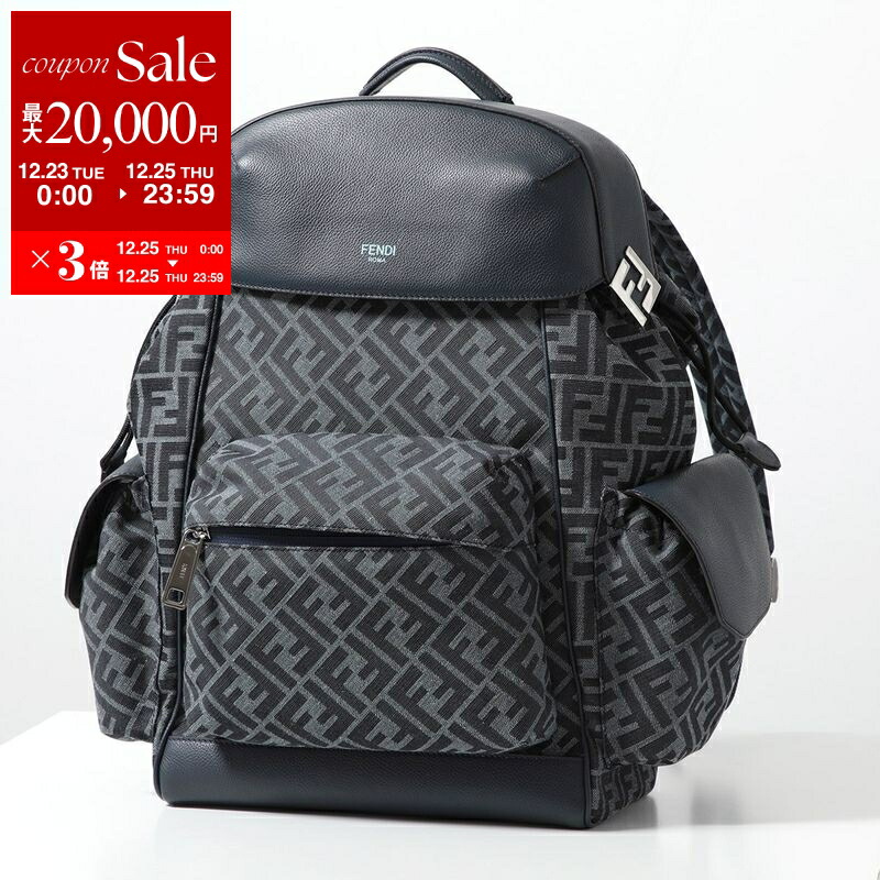楽天市場】FENDI フェンディ バックパック 7VZ074 A9XS メンズ FF柄