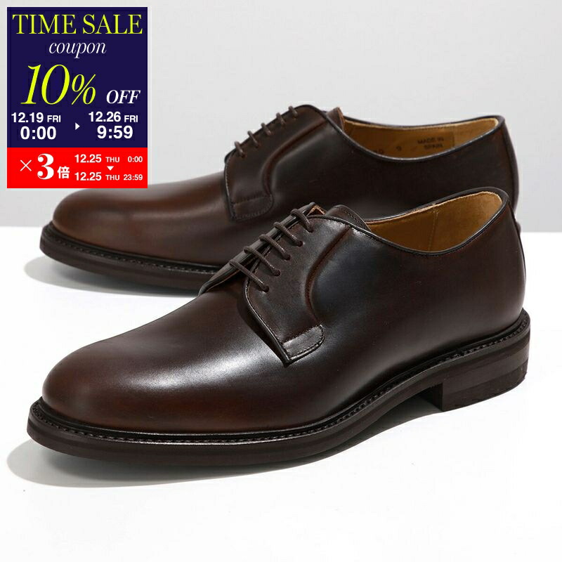 Berwick ダークブラウン ドレスシューズ Berwick 1707（バーウィック） ビジネスシューズ Berwick プレーントゥ