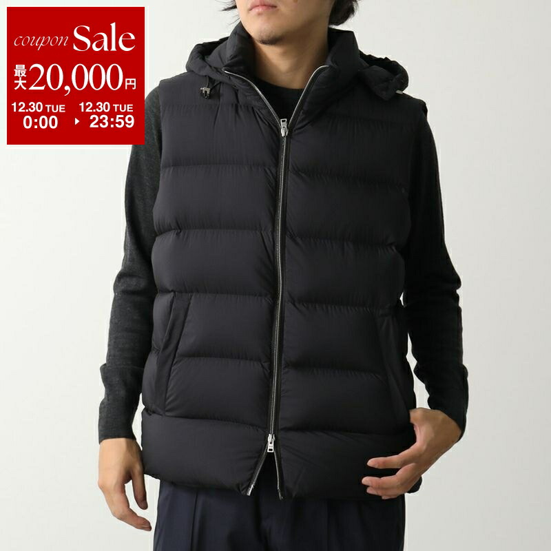 楽天市場】HERNO ヘルノ ダウンベスト PI001154U 12020Z メンズ