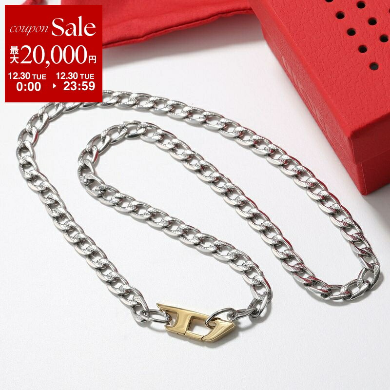 DIESELチェーンネックレス&ブレスレット 中古・古着通販】DIESEL (ディーゼル) ロゴチェーンブレスレット