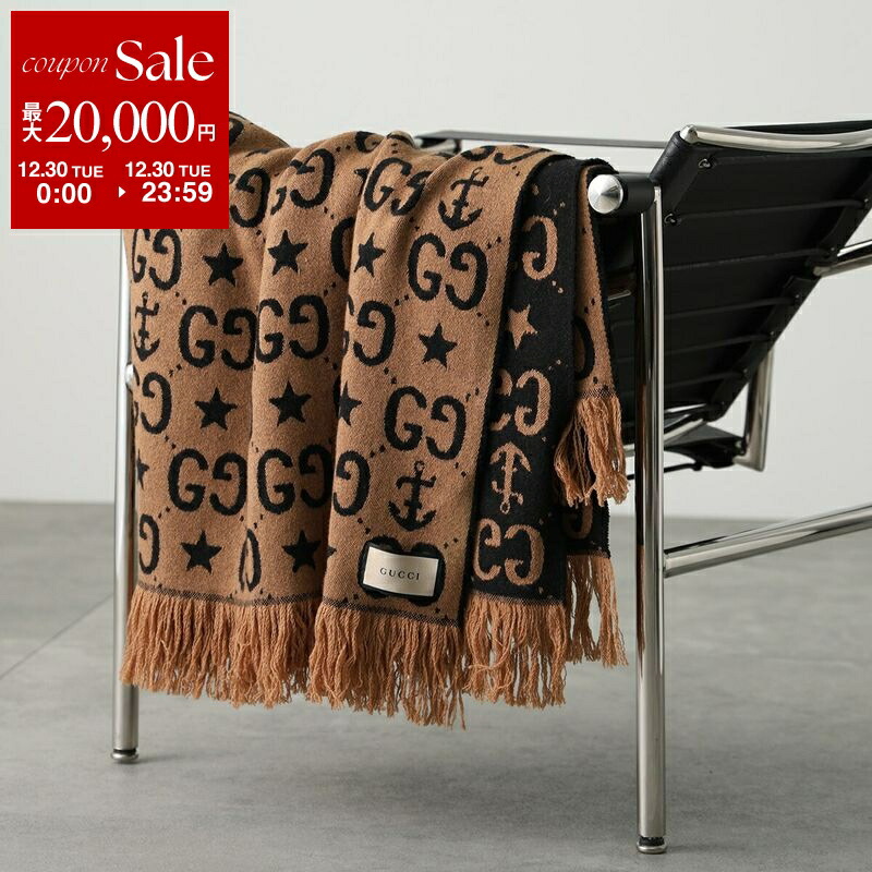 楽天市場】【半額以下】 グッチ GUCCI ウール ブランケット ひざ掛け