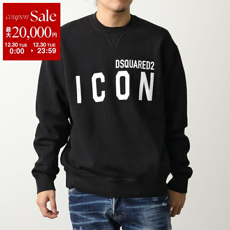 新品未使用ディースクエアードIC0Nロゴ水色トレーナー裏起毛Ｌ定価66,000円 楽天市場】DSQUARED2 ディースクエアード トレーナー Icon Splatter