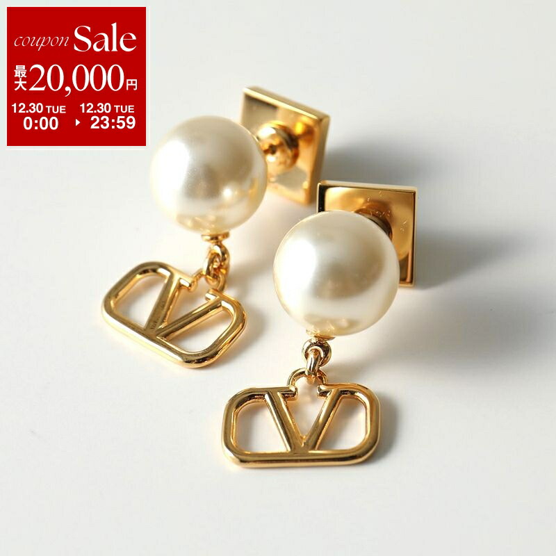 VALENTINO ヴァレンティノ パール ゴールド ドロップピアス 楽天市場】VALENTINO ヴァレンティノ Vlog Signature metal pearl