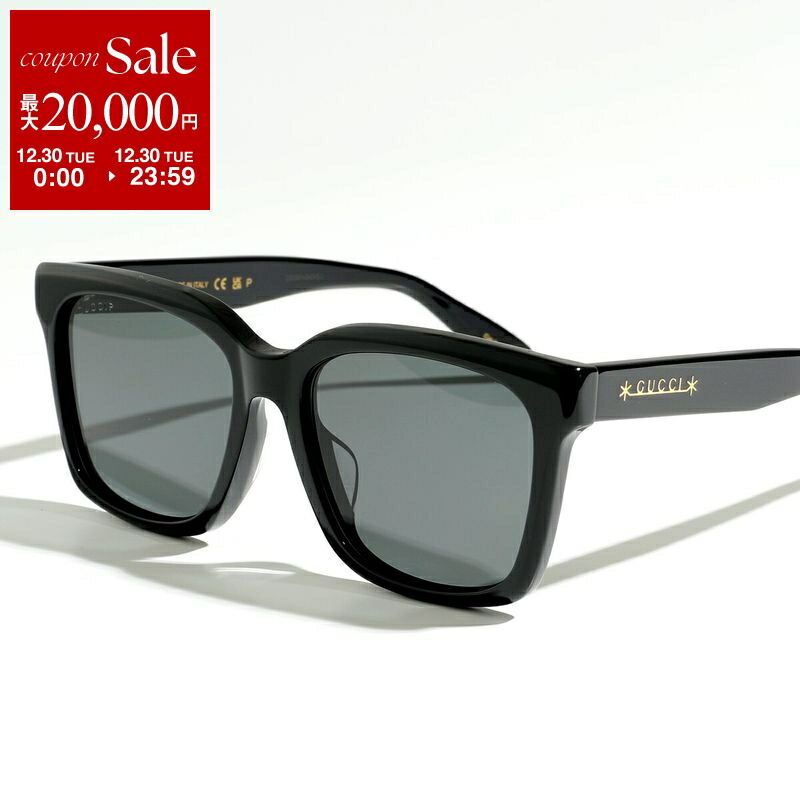 GUCCI　スクエア型サングラス　メンズ　レディース 楽天市場】GUCCI グッチ サングラス GG0765SA レディース スクエア型