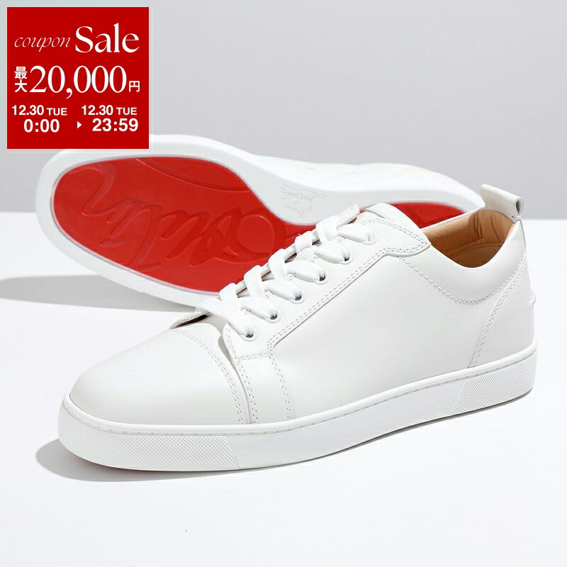 【新品】クリスチャンルブタン Adolon Junior スニーカー メンズ 白 Christian Louboutin（クリスチャンルブタン） スニーカー Adolon