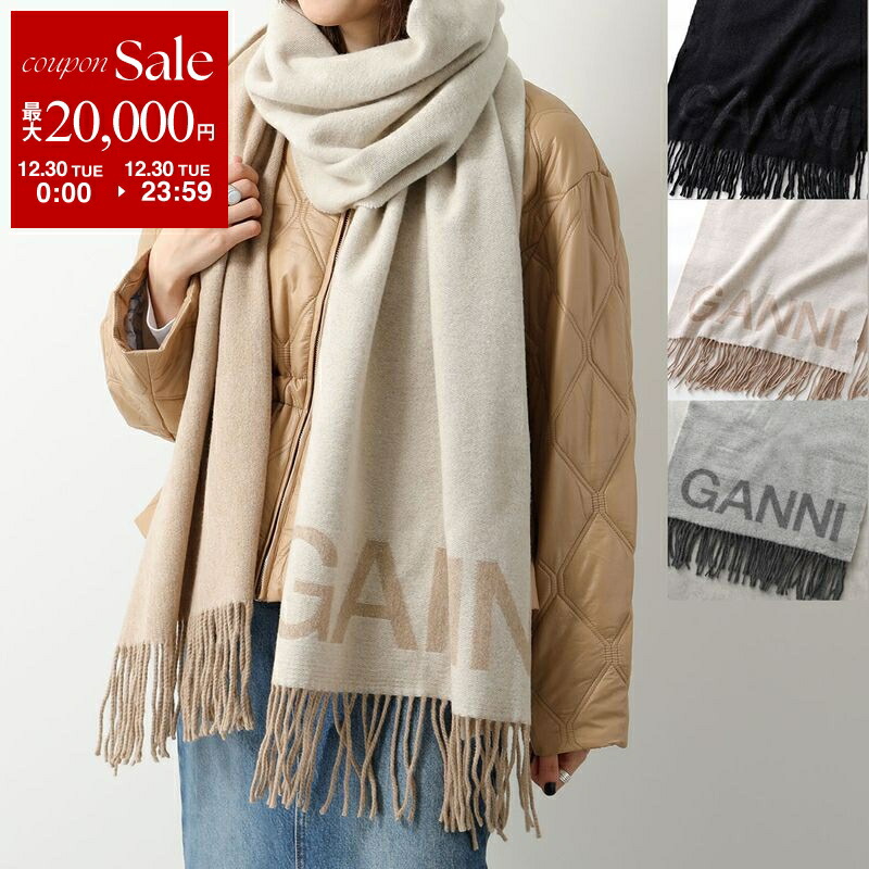 楽天市場】GANNI ガニー マフラー Mohair Gradient Scarf A5279 A5280