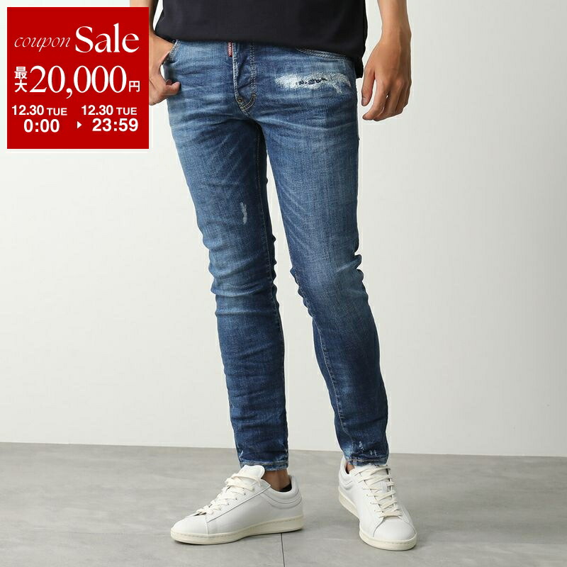 値下げしました‼️新品‼️DSQUARED2 ダークブルースリムフィットデニム 48 楽天市場】【年末SALE・最大2万円OFFクーポン・12/30限定】DSQUARED2