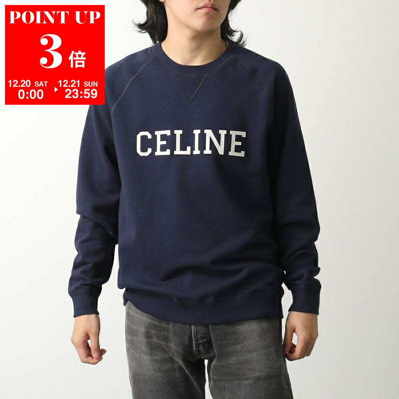 【Sss 】CELINE トレーナー OVERSIZED CELINE SWEATSHIRT IN COTTON FLEECE 2Y64G510Z.07XH