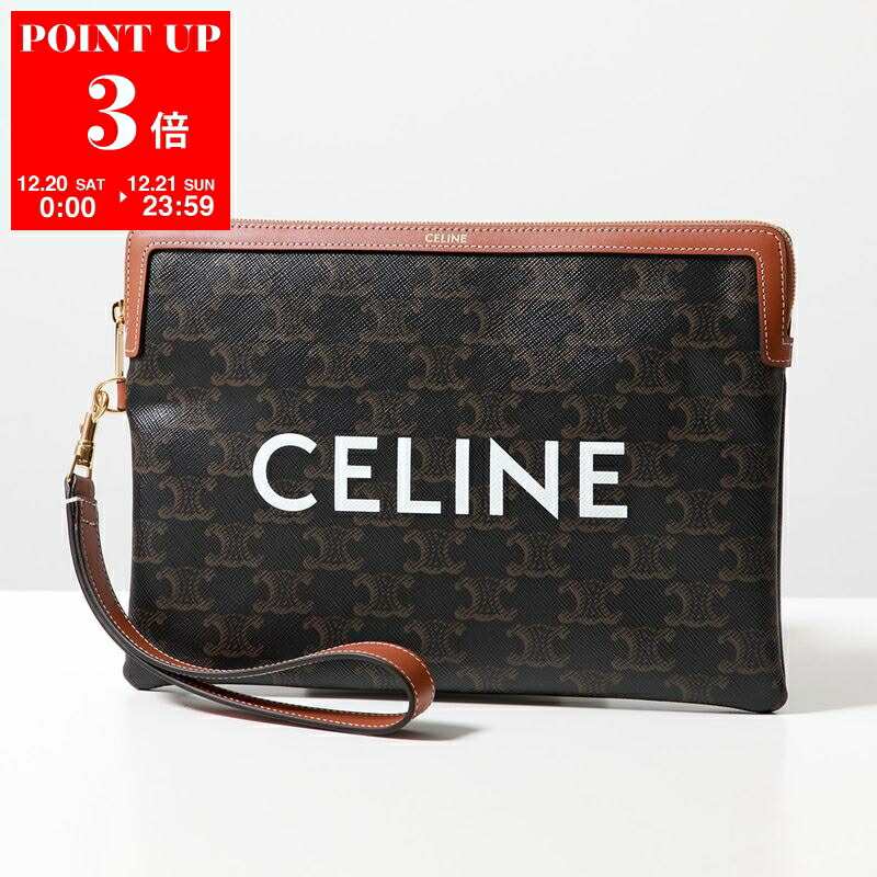 楽天市場】【アウトレット】セリーヌ CELINE ポーチ ベージュ 10h77