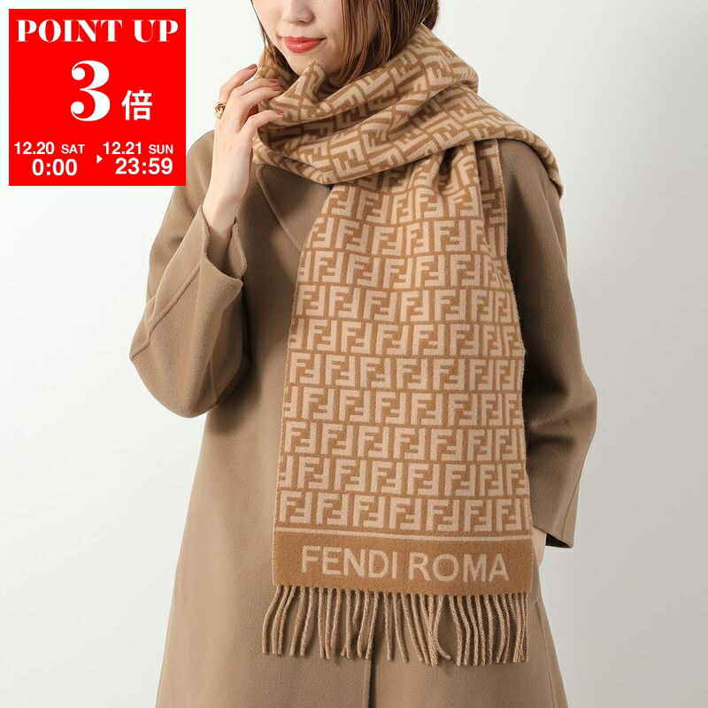 楽天市場】FENDI フェンディ マフラー FXS472 ASN1 レディース FF